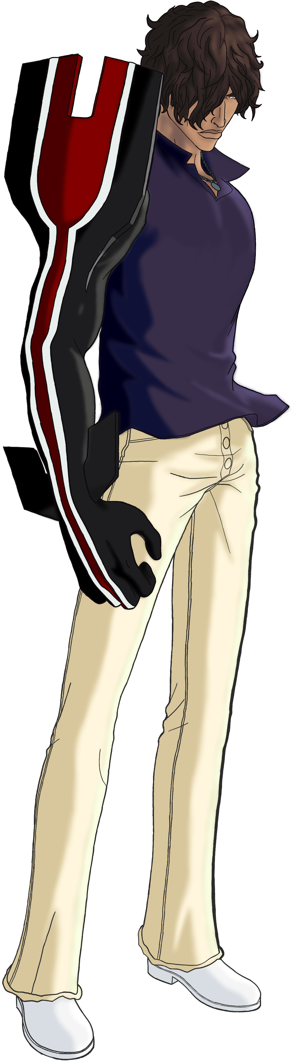 Anime Character Art Print - Chad from Bleach